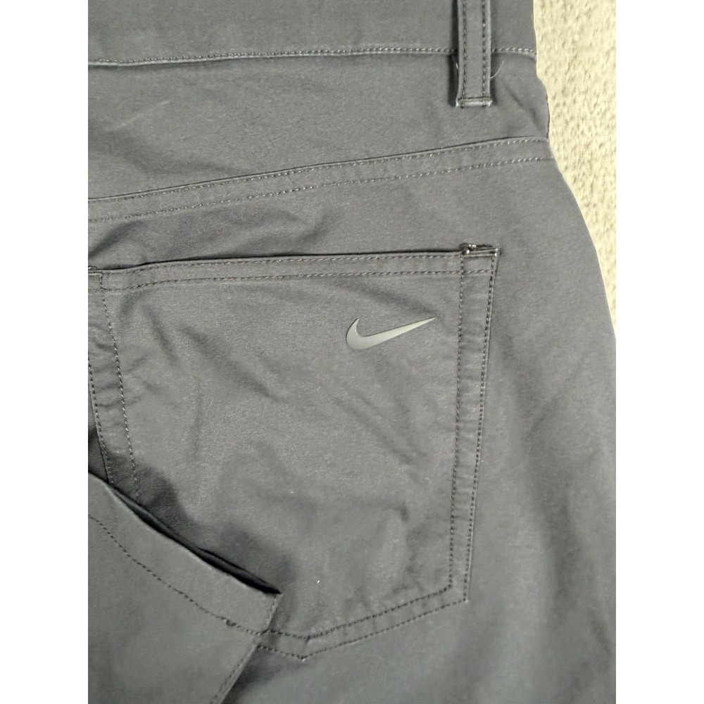 Nike Tour Repel 5-Pocket Slim Golf Pants Mens 34x30 Dri-FIT Black FD5615-010 ** - Picture 2 of 11